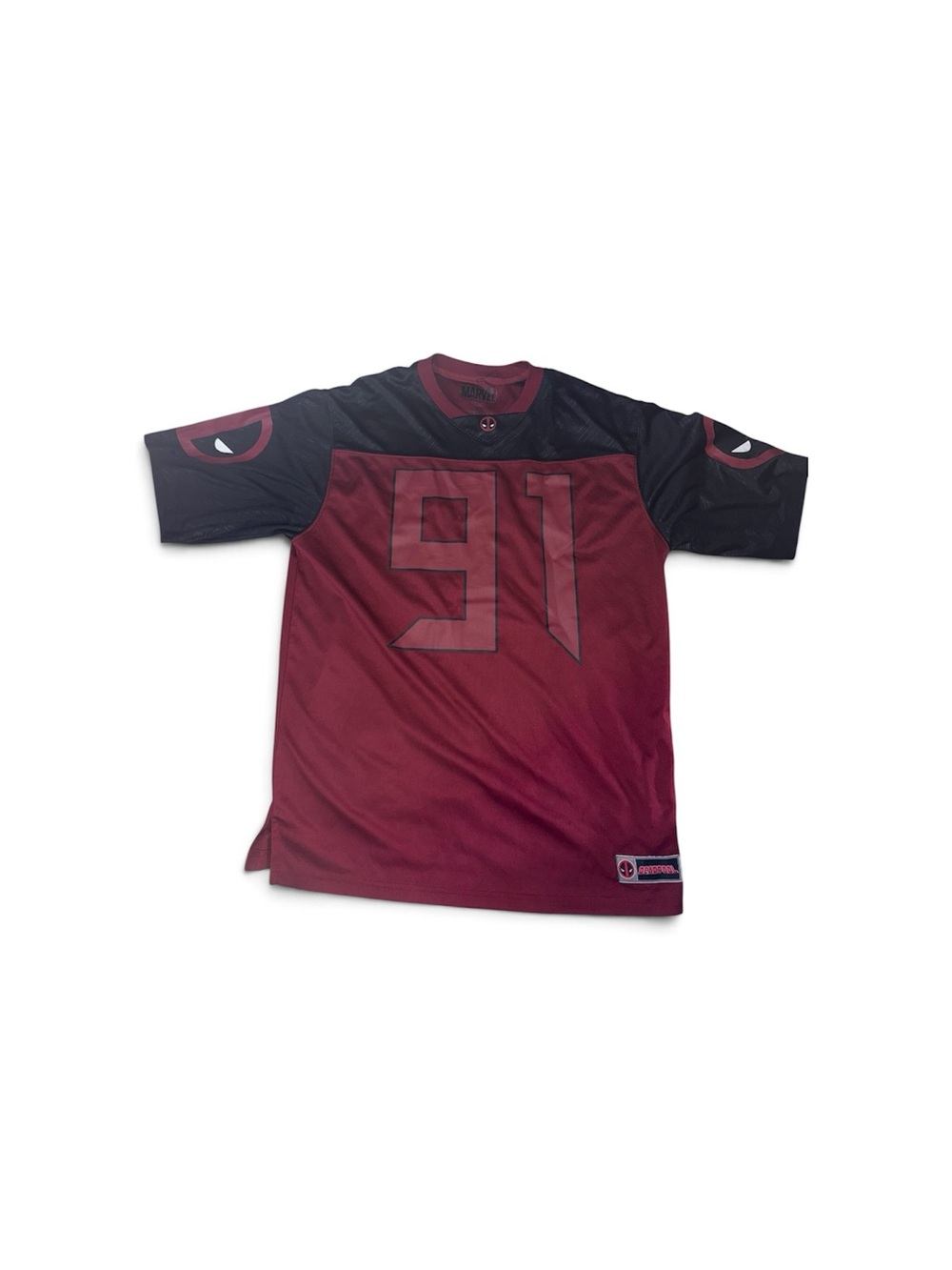 Marvel Deadpool #91 Red Black Jersey Men’s M